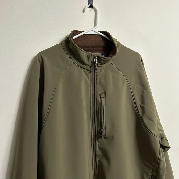 Landway Dark Green Wind Resistant Coat - Picture 2 of 4